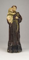 0R429 Antik Szent Antal gipsz szobor 22 cm