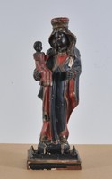 Barokk Fekete Madonna szobor, 18. század