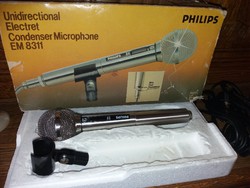 Vintage Philips EM8311 Mikrofon