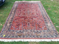 Nagy méretű, kézi csomózású iráni gyapjú szőnyeg