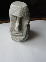 Easter island sculpture head