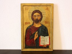 Kézzel festett orosz ikon 47x31x2,5cm