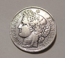 5 frank 1849 A