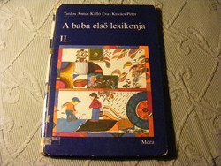 A baba első lexikonja II. - Tardos Anna - Kálló Éva 1983 - Kétéveseknek
