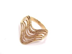 Arany női gyűrű( Szeg-Au76951)
