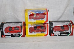 4 db autó hologramos Ferraris matricával ellátva ( gyűjteménybe )  ( DBZ 0088 )