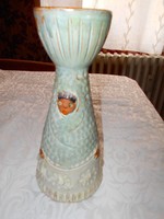 Retro kézműves kerámia  váza-különleges - korai Kiss Roóz kerámiára hasonló