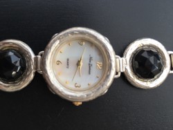 Silver-plated watch that was previously gold-plated