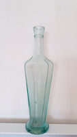 Régi italos üveg vintage kék palack