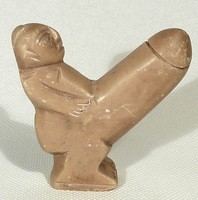 Antique erotic fertility statue