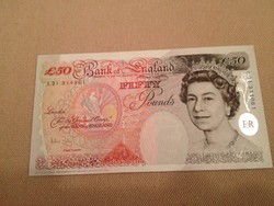 Nagy Britannia 50 font Bailey aláírás, 2006 UNC