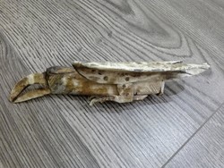 Antik csont madár 20cm!