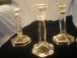 N 15 Bacula felhasználónak Barokk üveg gyertyatartók ritkaság  gyűjtemény eladó