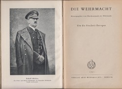 Die Wehrmacht - Eredeti Wehrmach kiadás 1941-ből!  Das Buch des Krieges 1940/41