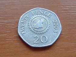 GUERNSEY 20 PENCE 2003 #