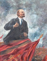 Lenin festmény