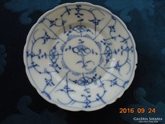 18 sz Meisseni IMMORTELLE-máz alatti kobaltkékkel festett  tányér