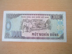 VIETNAM 1000 DONG 1988 #