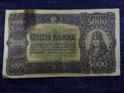 Magyar 5000 korona 1923