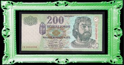  200 Forint 1998 " FE "  UNC  