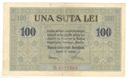 100 lei 1917 Románia