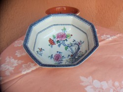 English, octagonal serving dish !!!