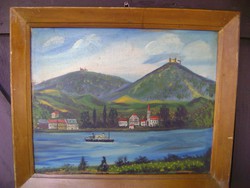 EREDETI FESTMÉNY Madách Pál olaj vászon festmény 