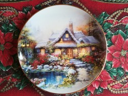 Royal Doulton "The Cottage on Rosetree Pond" by Andres Orpinas