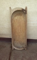 Nagyméretű 130 cm magas antik teknő