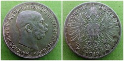 Ferenc József ezüst 2 korona 1912