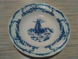 Holland Delft porcelán tányér kínáló
