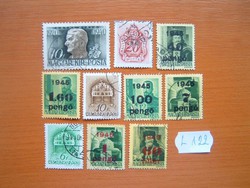 MAGYAR VEGYES 10 DB  L122
