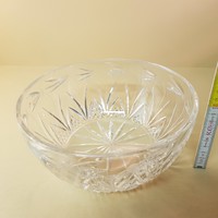 Polished glass serving bowl (550)