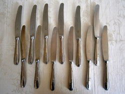 12 db régi, jelzett Rostfrei kés