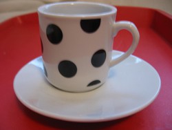 Sandra Rich kollekcióból kis pöttyös gyerek csésze, mokkás csésze