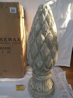 Kőtoboz - vagy articsóka  - FRANCIA -  HATALMAS antik hatású, 60 x 21 cm, 11 kg.