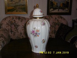 Covered vase by Thomas Bavaria