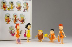 0U561 Gyűjtői Kinder figurák Frédi és Béni 5 darab