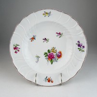 0U108 Antik Herendi porcelán tányér 24.5 cm 1860