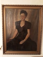 Corini Margit (1897-1982): Korb Henrietta - Egy gyönyörű portré