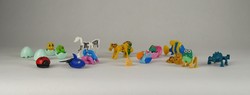 0U563 Gyűjtői Kinder figurák állatok 14 darab