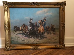 Viski János festmény 60x80 cm