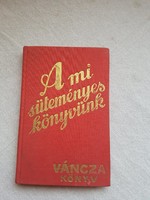 Váncza-A mi süteményes könyvünk.