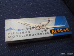 Aero -45  NDK modell  játék eredeti dobozában és állapotában .,a 60 as évekből