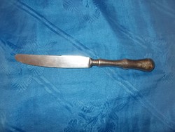 antik ezüst nyelű kés fischer budán jelzéssel