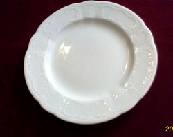 2 db Seltmann, fehér lapos tányér, 25 cm átmérőjű
