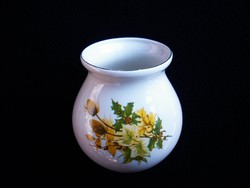 Aquincumi retró bogáncsmintás ritka váza 