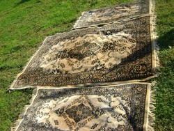  (1) ANTIK szép színekben pompázik, készült gyapjú nagy méretű fali szőnyeg terítő