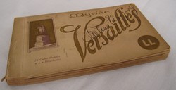 Antik képeslap tömb, 24 db-os, Musée de Versailles (Lévy & Neurdein Reunis 1920-1932)