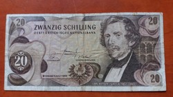 Ausztria 20 Schilling 1967